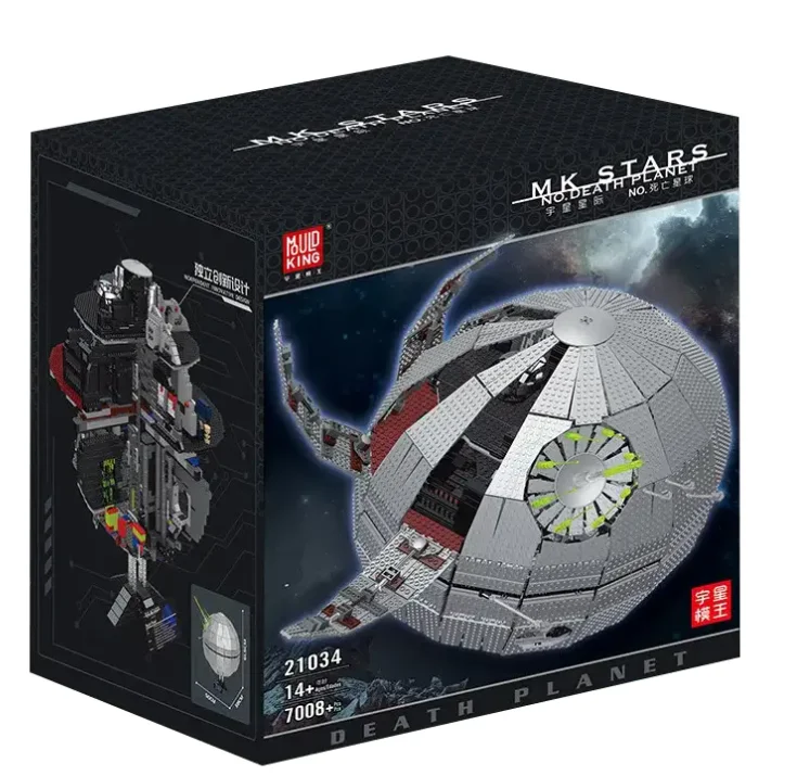 

MOULD KING 21034 Death Star Play Set Statue Combo Star Plan MOC 67785 UCS Death Toys Star Model Building Block Bricks