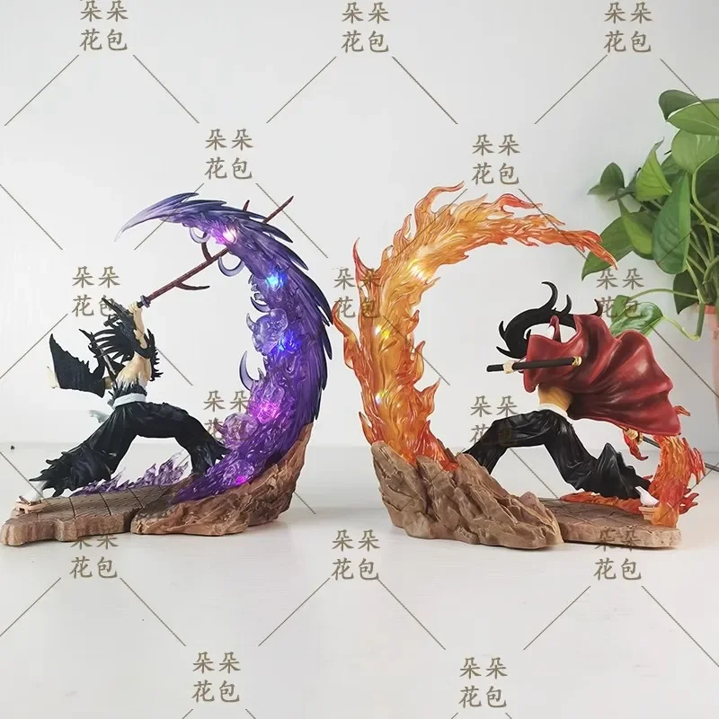 23CM Demon Slayer Figures Kokushibo Anime Figure Tsugikuni Yoriichi Figurine PVC Statue Model Collection Boy Christmas Gift Toys