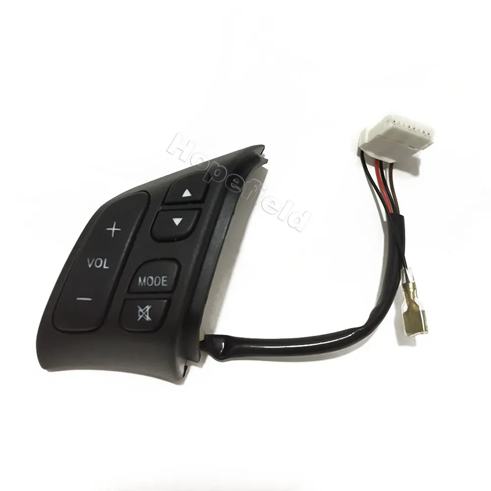 Radio Audio Volume Button Red LED Multimedia Phone Voice Control Switch car accessories for Mazda 6 GG G22C-66-4M0A GJ6A-66-4M0A