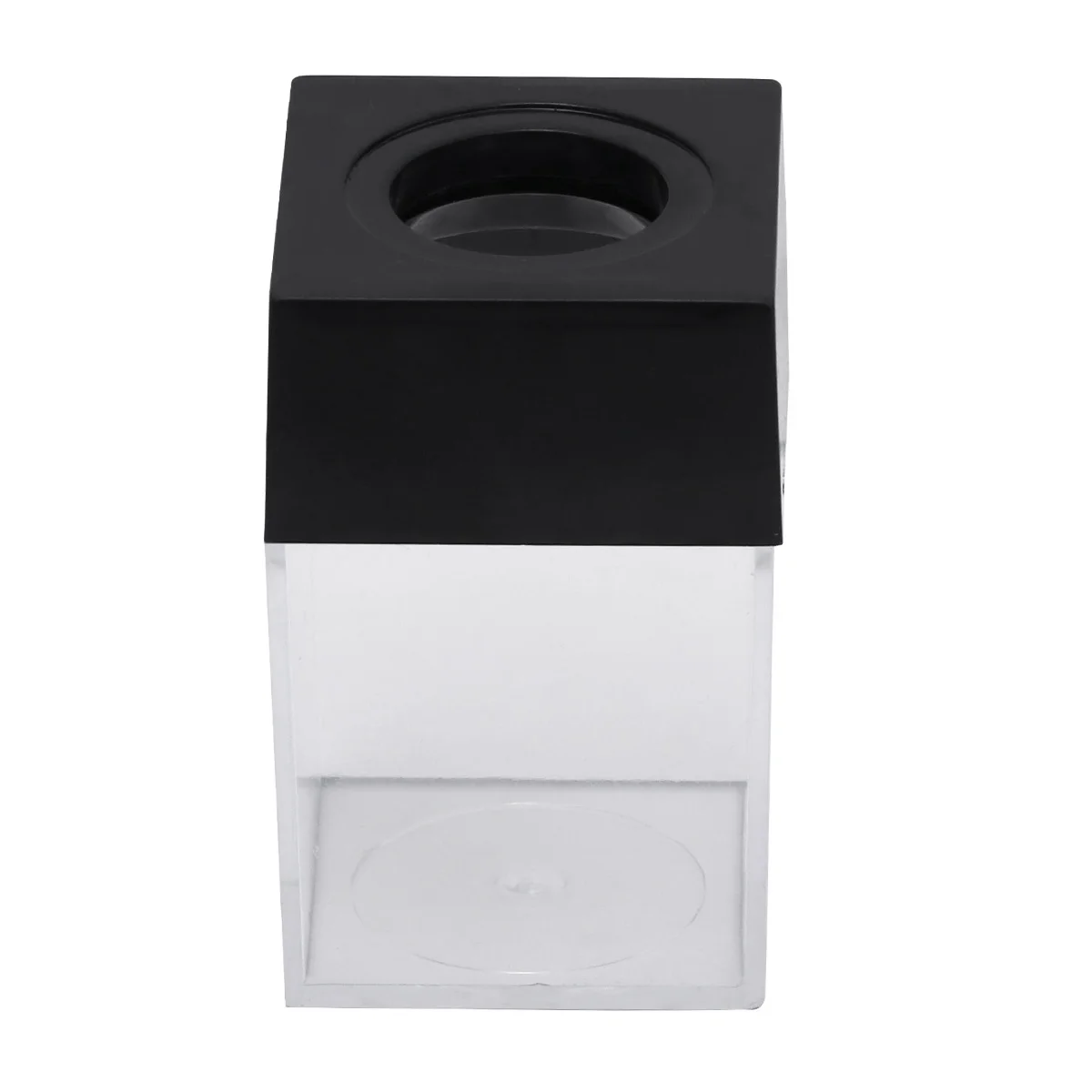 3 Pcs Clips Paper Storage Holder Organizer Portable Container Automatic Black Case Office