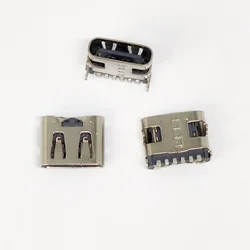 100Pcs/Lot USB Type C Female 6 Pin SMT Socket Charger Charging Dock Port PCB Connector USB C