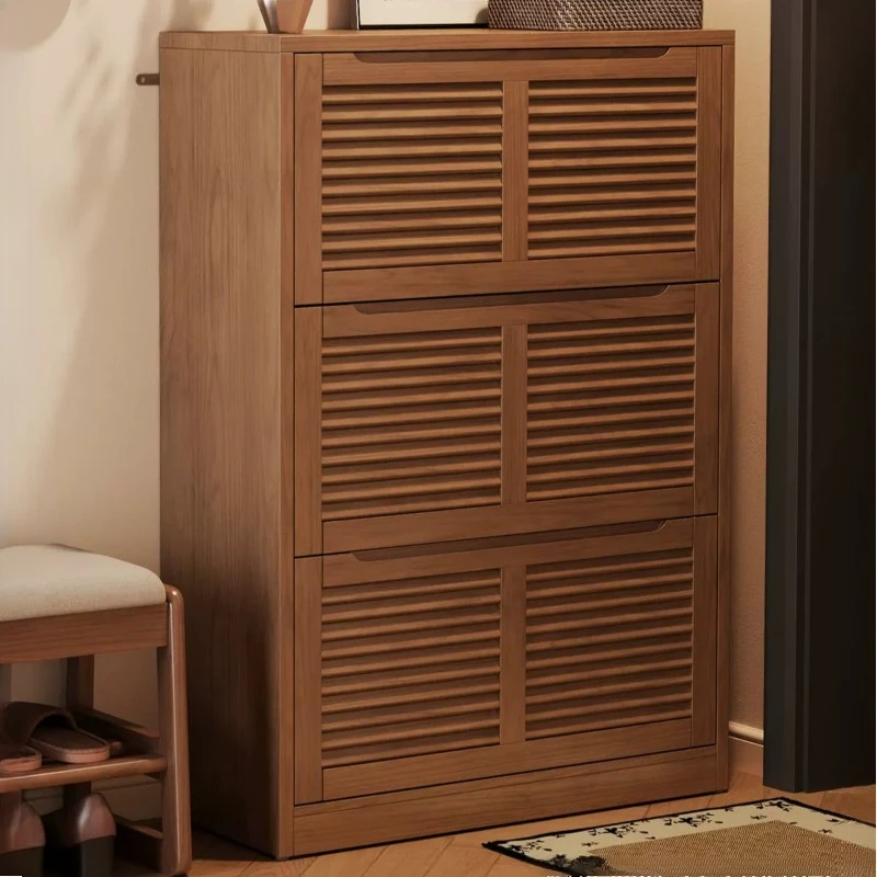 Wooden Chinese Shoe Cabinet Entryway Luxury Small Farmhouse Shoe Cabinets Slim Weird Organizador De Zapatos Furniture Home