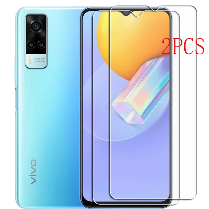 

2PCS FOR Vivo Y31 Global High HD Tempered Glass Protective On VivoY31 2021 Screen Protector Film