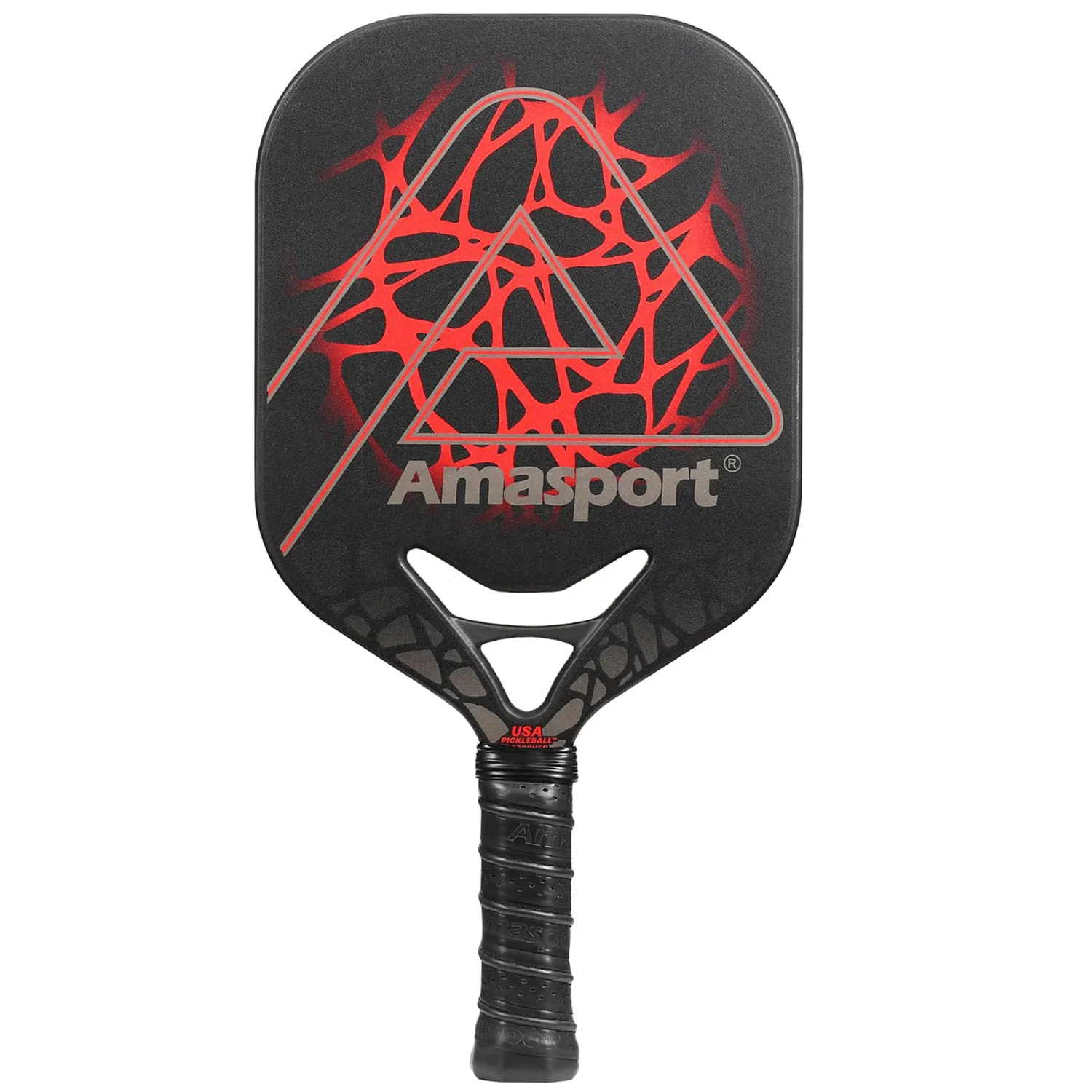 AMASPORT Widebody Pickleball Paddle Carbon Fiber Dura Edgeless Tech.