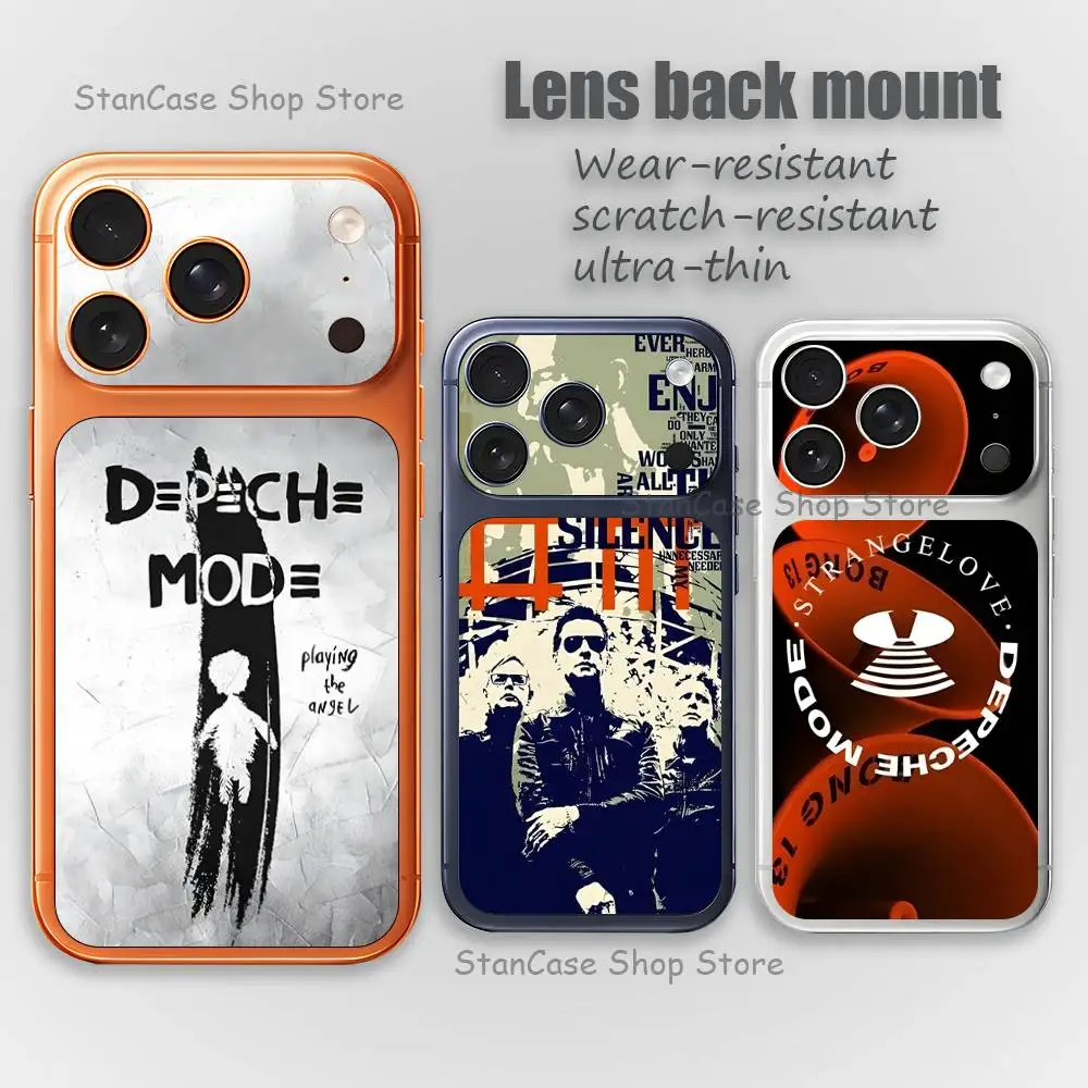 

D-Depeche band M-ModeS Full Screen Protective Film For iphone 17 Pro Max Lens Protector Back Films Phone