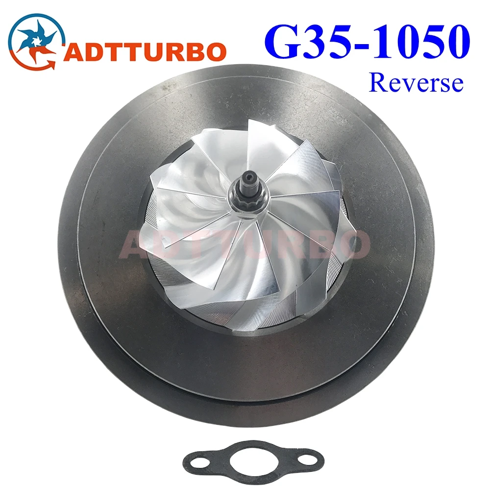 

G35-1050 Reverse Turbo Cartridge G-SERIES G35 1050 68mm 880707-5005S 880707-5006S Performance Turbine CHRA 700-1050 HP 2.0L-5