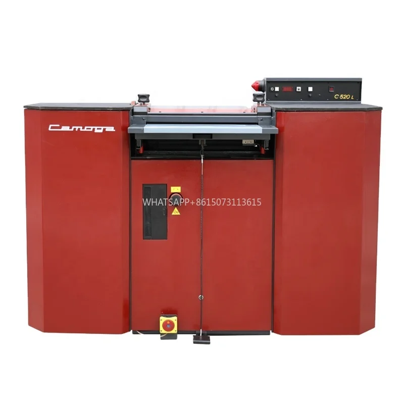 Camoga Italia C520L 520mm Coltello a fascia per spaccare la pelle Macchina utilizzata per borse interne per auto divise digitali Guanti