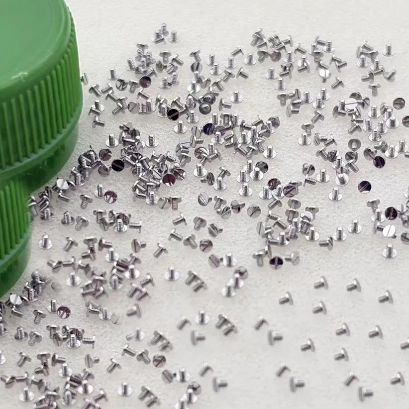 20 /40/ 60/ 100pcs  Watch movement accessories 8200 8215movement upper clamp plate screw pendulum splint screw