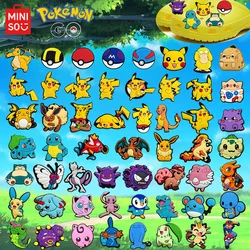 MINISO Pokemon Pikachu cartoon 1 pz fai da te ciondoli per scarpe accessori fibbia zoccoli sandali spille decorare bambini ragazze regali