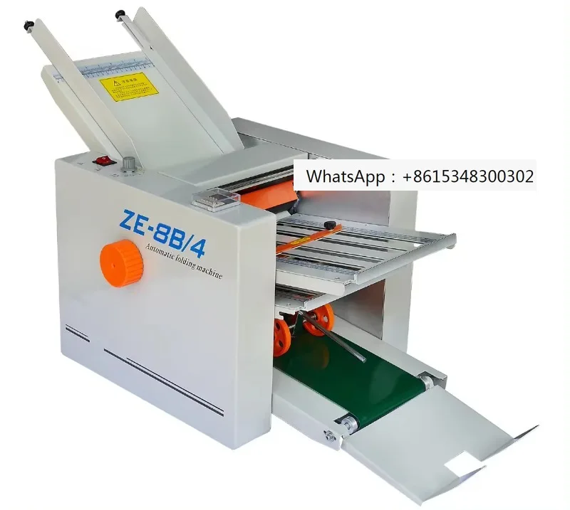 

ZE-8B/4 Automatic Multiple Desktop A3 Paper Folder Instruction Brochure Leaflet A4 Paper Folding Machine