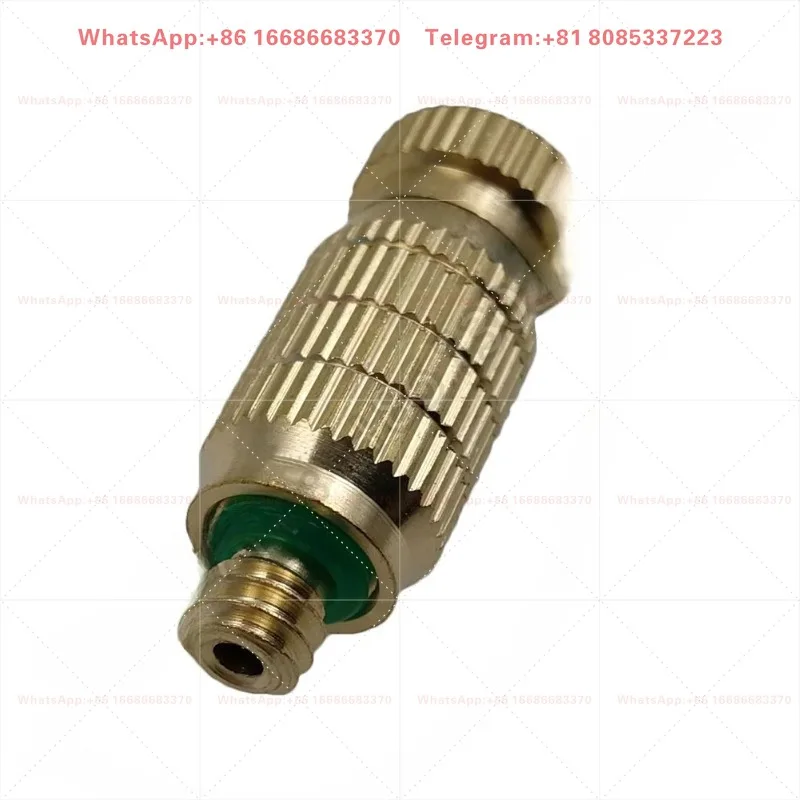 100Pcs High Pressure 25-80bar Fog Misting Nozzle 0.1-0.8mm Atomizer Greenhouse Humidify Water Spray Patio Mist System