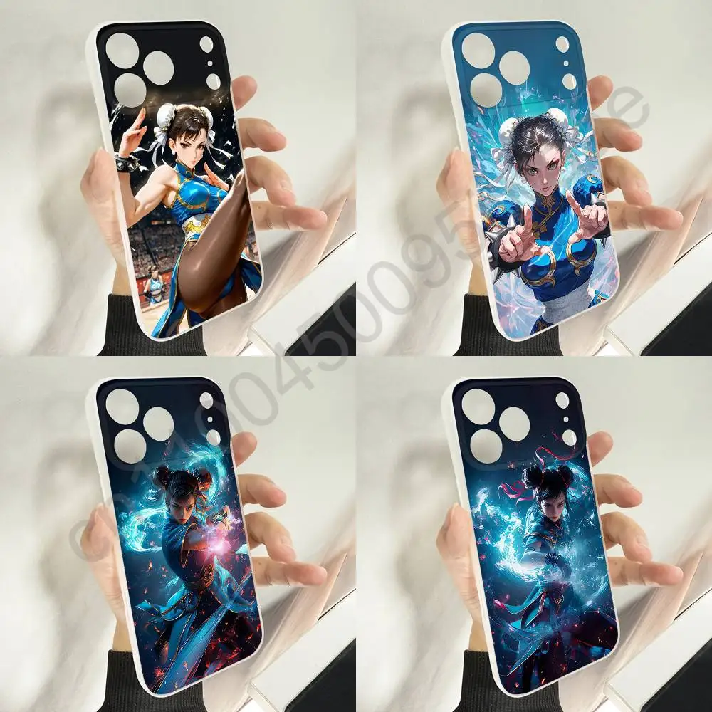 

S-Street Fighter Chun Li Phone Case For iPhone 11,16,15,14,13,17,12,Plus,E,Air,Mini,Pro,Max Magnetic Magsafe Soft Cover