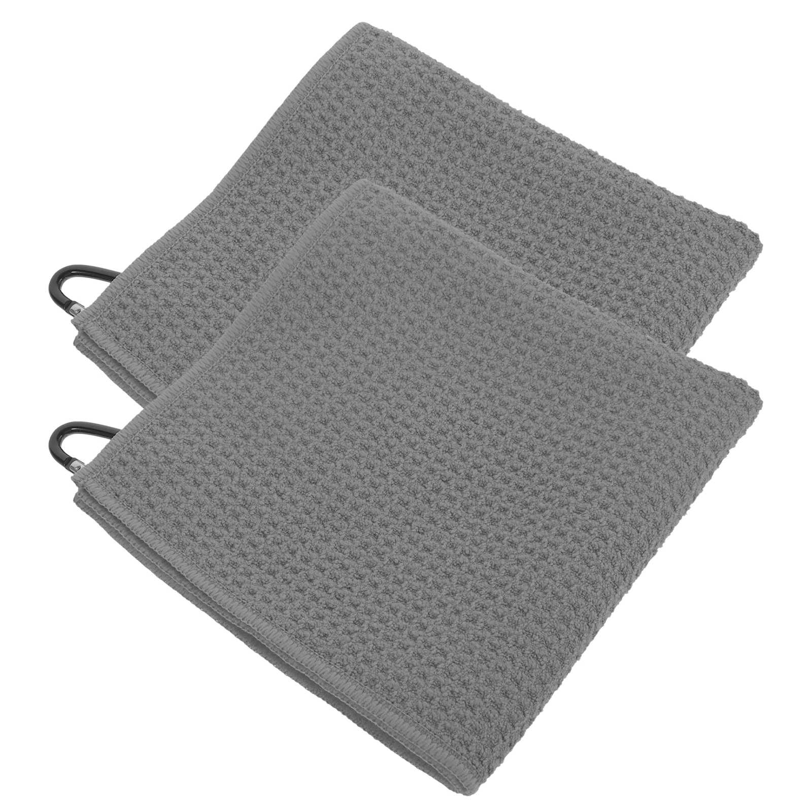 

3 Golf Towels 30x30cm Sports Microfiber Cleaning Breathable Portable Golfs Ball Dryers Lightweight Moisture Absorber Trainers