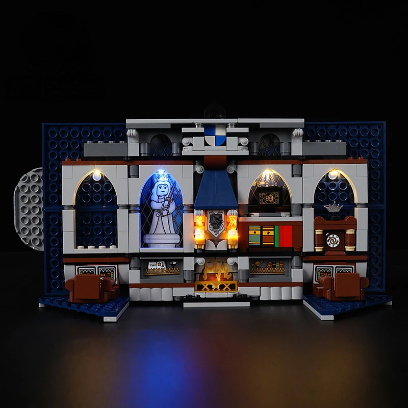 No Model LED Light Kit For Ravenclaw House Banner 76411