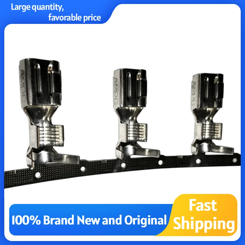 1318696-2,Connector Contact,Receptacle,Component-to-Wire,Wire Size 7.95 – 8.92 mm²,Gold Plated,Dynamic 5000 Series,1318696-6