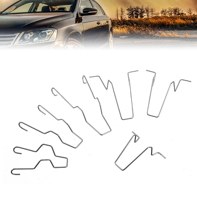 Auto Metal Headlight Bulb Spring Clips Car Headlamp Light Bulb Retainer Spring Clips Buckles For H1 H3 H4 H7 Universal