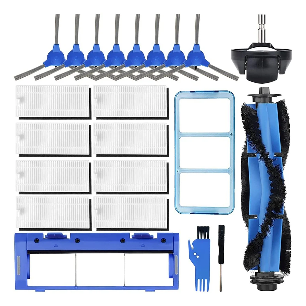 Filtro HEPA de Cepillo Lateral de cepillo principal de repuesto Compatible con Robots 11S 15C 30C 35C, accesorios para aspiradoras