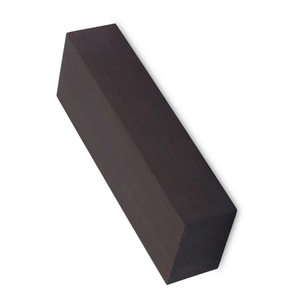 خشب أسود ​   خشب الأبنوس الخشب الحرفية 12*4*2.5 سم ​   مادة خشب ذاتية الصنع من خشب الأبنوس الأسود لأدوات الآلات الموسيقية