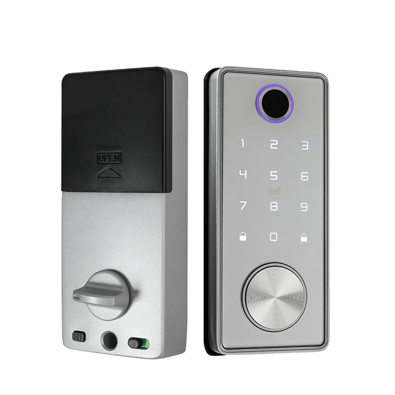 

Mini Short Smart Lock Keyless Entry Password IC Card Key Anti-theft Lock Office Automatic Digital Code Deadbolt Door Lock