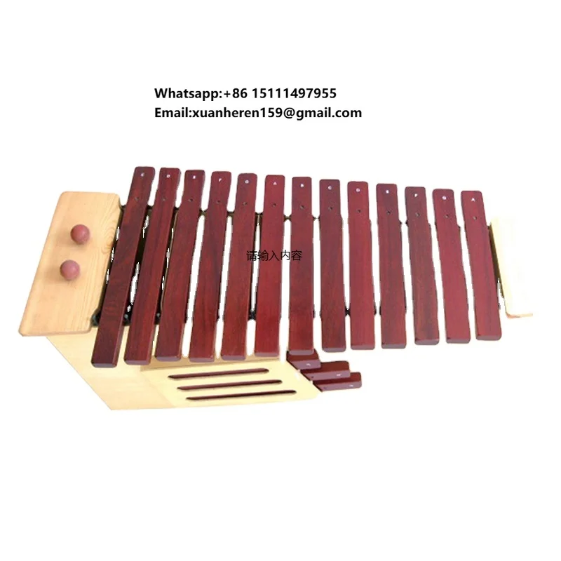 Orff Transpose Redwood Xylophone 13-Speaker High Middle & Low Pitch  Xylophone Musical Instrument Accessory Manufacturer