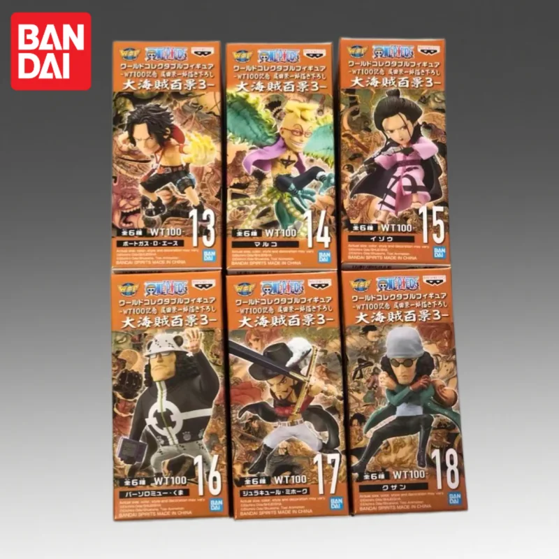 

В наличии: Оригинальная фигурка Bandai Banpresto WCF One Piece Ace Mihawk, новая, в коробке, модель персонажей аниме, игрушка