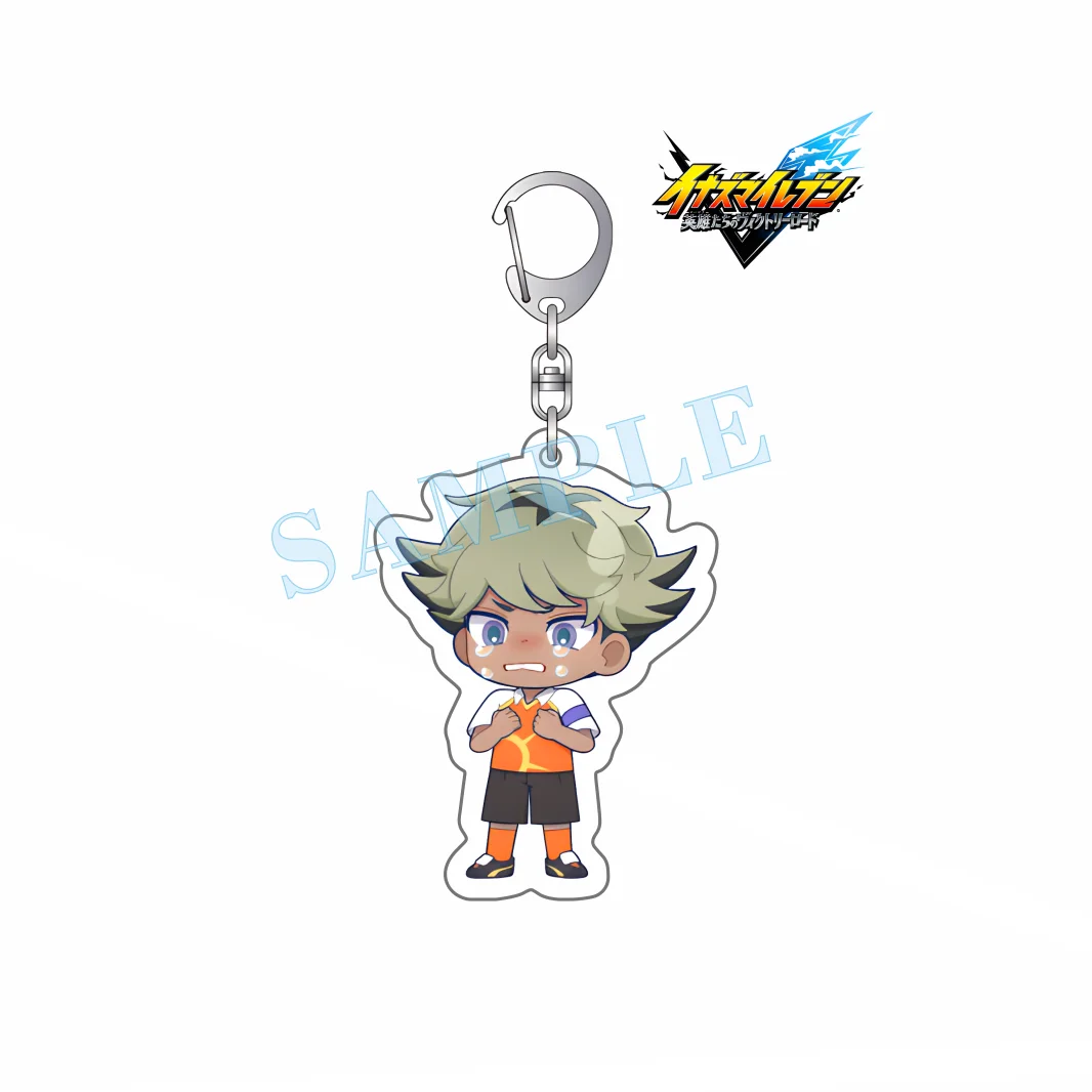 INAZUMA ELEVEN: Victory Road Cute Chibi Series 2026 new Acrylic keychain for Anime Fans Gift Bag Charm Gift 6CM