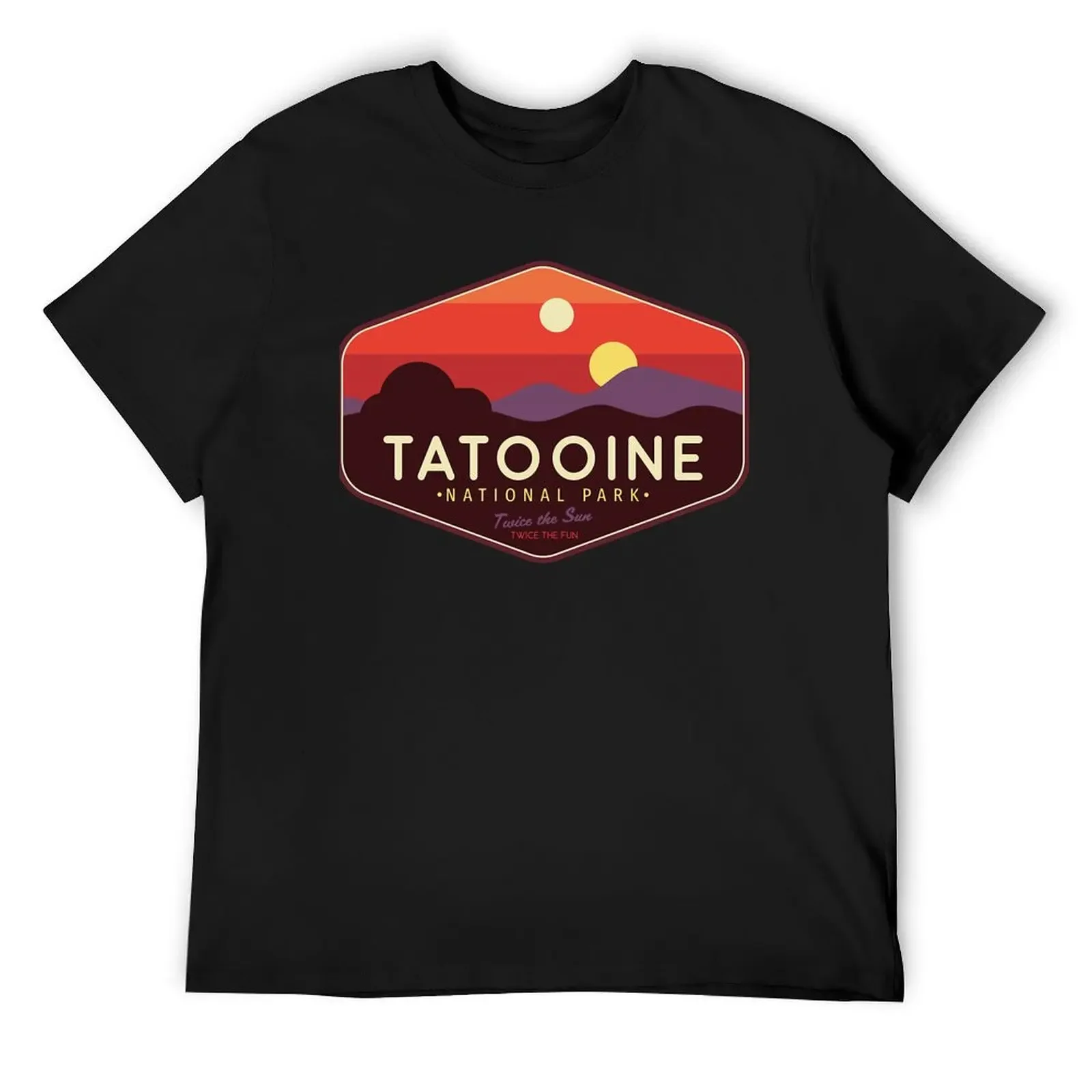 

Tatooine National Park - Twice the Fun, Twice the Fun! Classic T-Shirt plain Men's t shirts