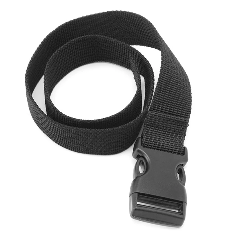 Black Durable Nylon 0.5~3M Travel Tied Cargo Tie Down Luggage Lash Belt Strap With Cam Buckle Travel Kits Outdoor Camping Tool