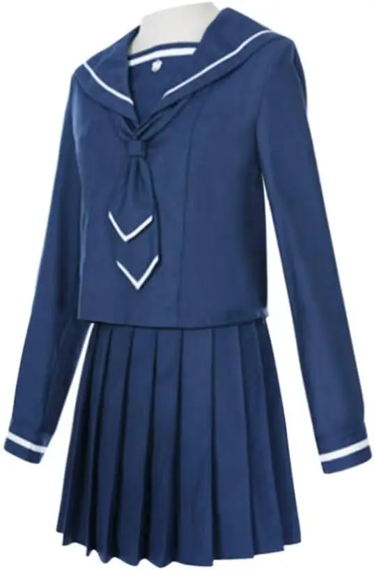Fulujiacos Anime Tsurugi Hina Cosplay Costume école uniforme hauts robe Halloween fête de noël ensembles uniforme costumes