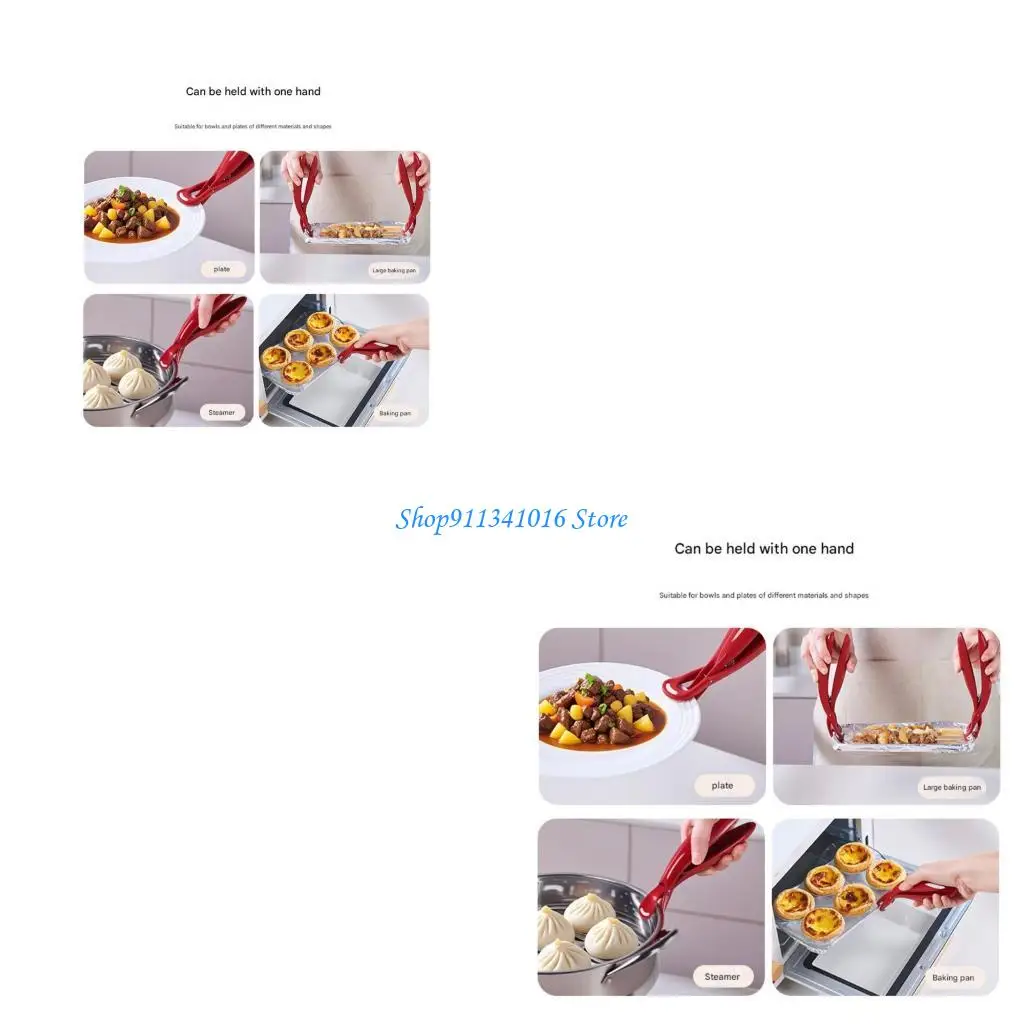 

Heat Resistant Plastic Pan Gripper for Oven Microwave Air Fryers Safe Handling