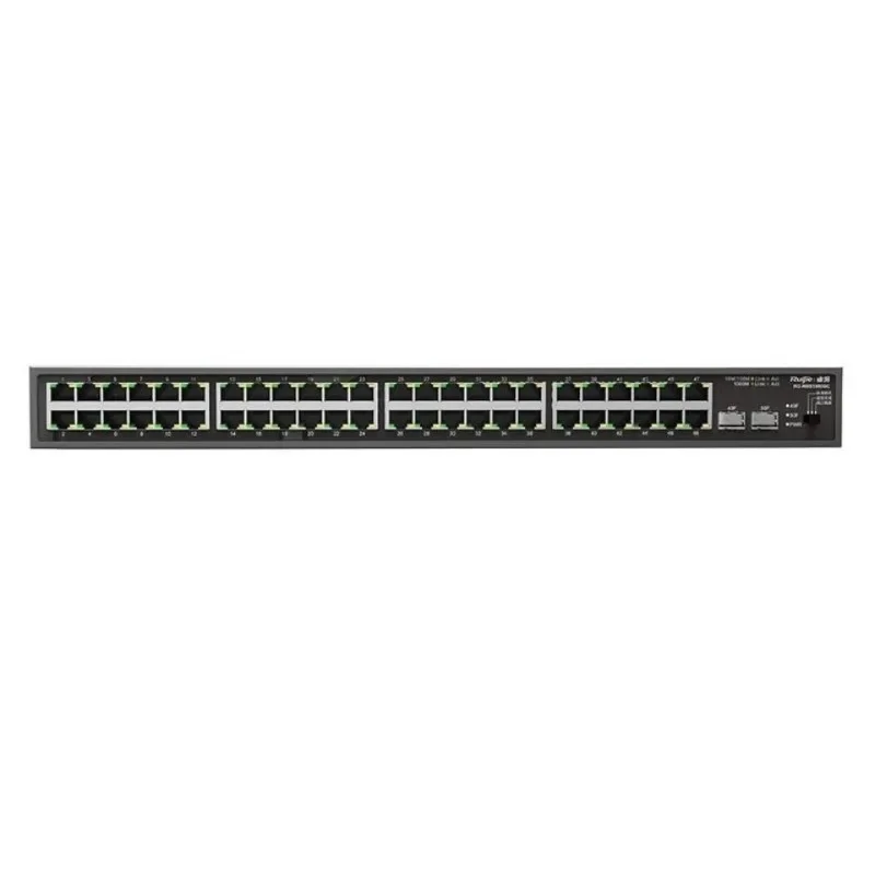 RG-S1850G enterprise-grade 48-port 100M electric + 2 gigabit electric ports unmanaged switch inventory