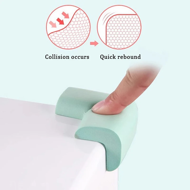 10PCS Children Protection Corner Soft Table Desk Safety Corner Baby Safety Edge Guards Furniture Protector Cover