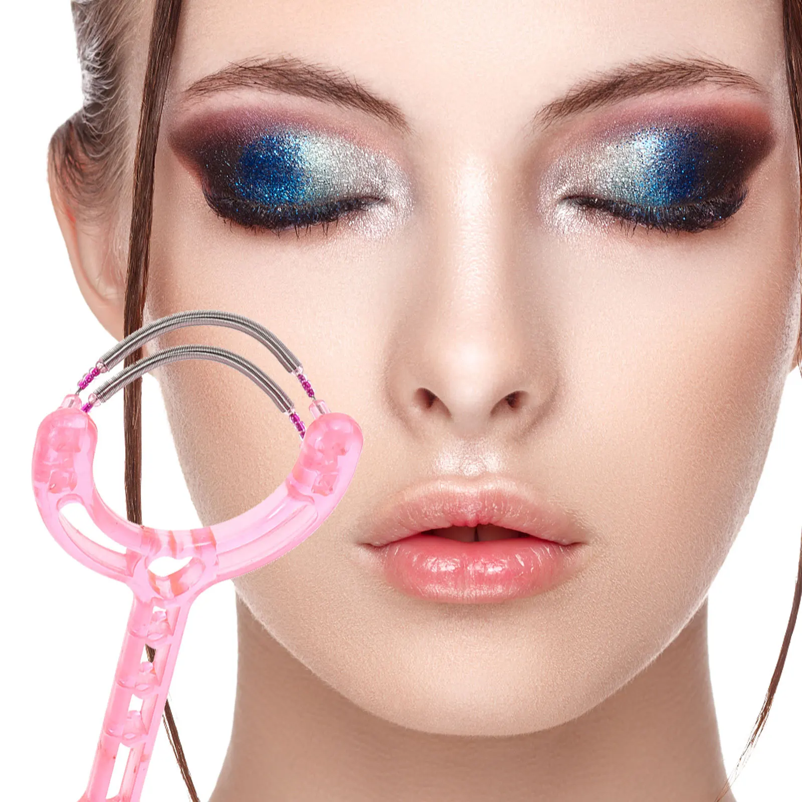 3 pçs removedor de pêlos para mulheres ferramenta de remoção de rosto depilador lábio queixo bigode removedor dispositivo de metal portátil durável