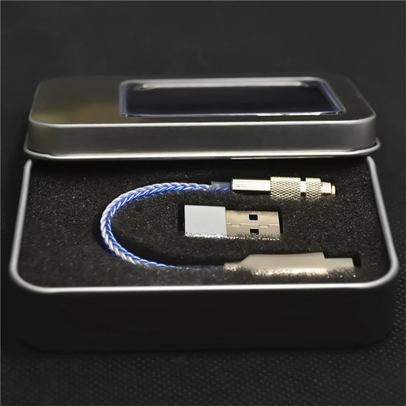 Усилитель для наушников usb-c/ЦАП cx393, синий, выход 3,5 мм, snr128 дБ, PCM 32b/384 кГц, для Android, Windows 10, для звонков