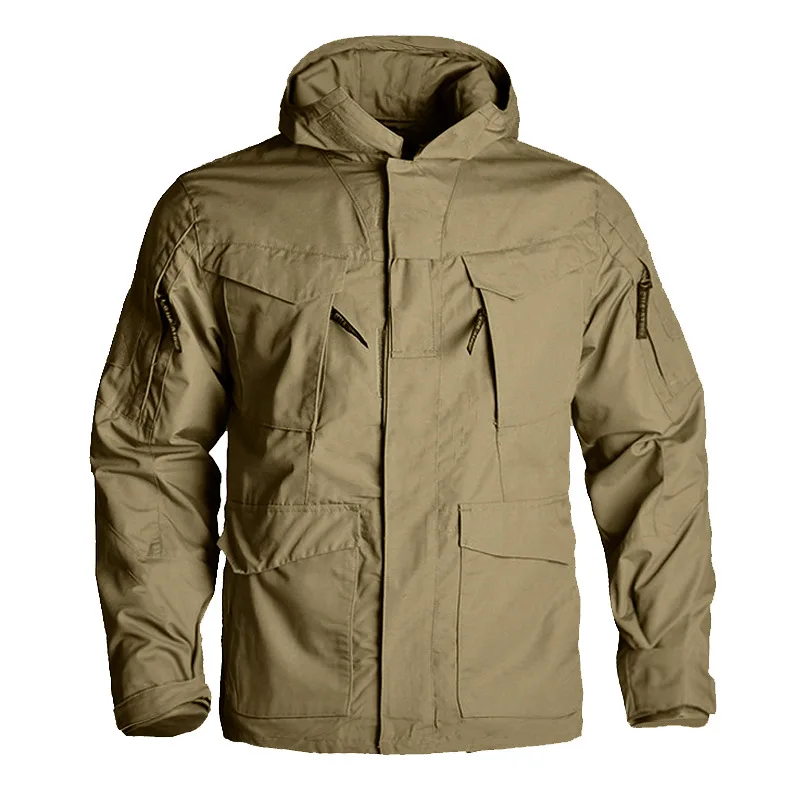 

Tactical Trench Coat Camouflage Suit Workwear Special Duty Hunting Outdoor Hiking Camping Mountaineering Field Training Suit