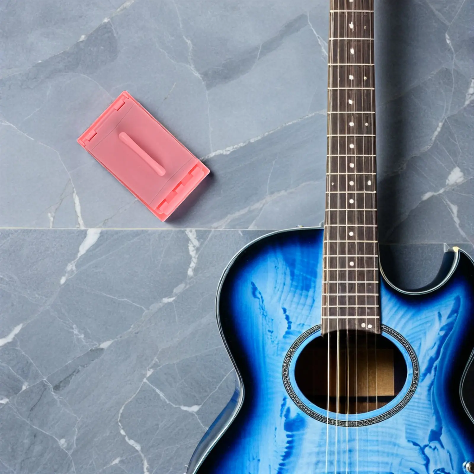 3Pcs Pink Guitar String Cleaning Cloth Scrubber for Acoustic Electric Bass Ukulele Strings Rust Removal Safe Non-Scratch