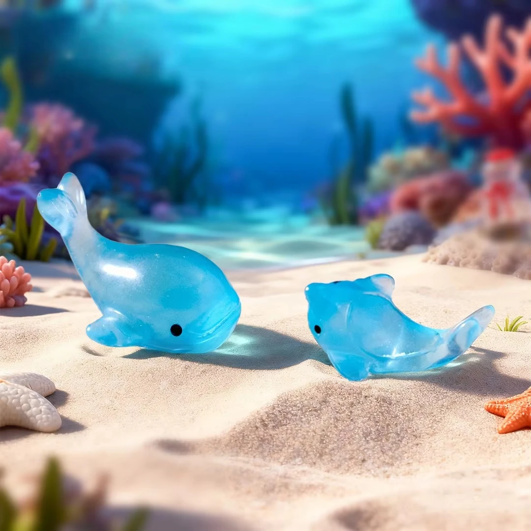 4個入り ミニチュア樹脂製サメの置物、水族館や妖精の庭、ガラ - Aquarium Fish Shark のレビューと価格
