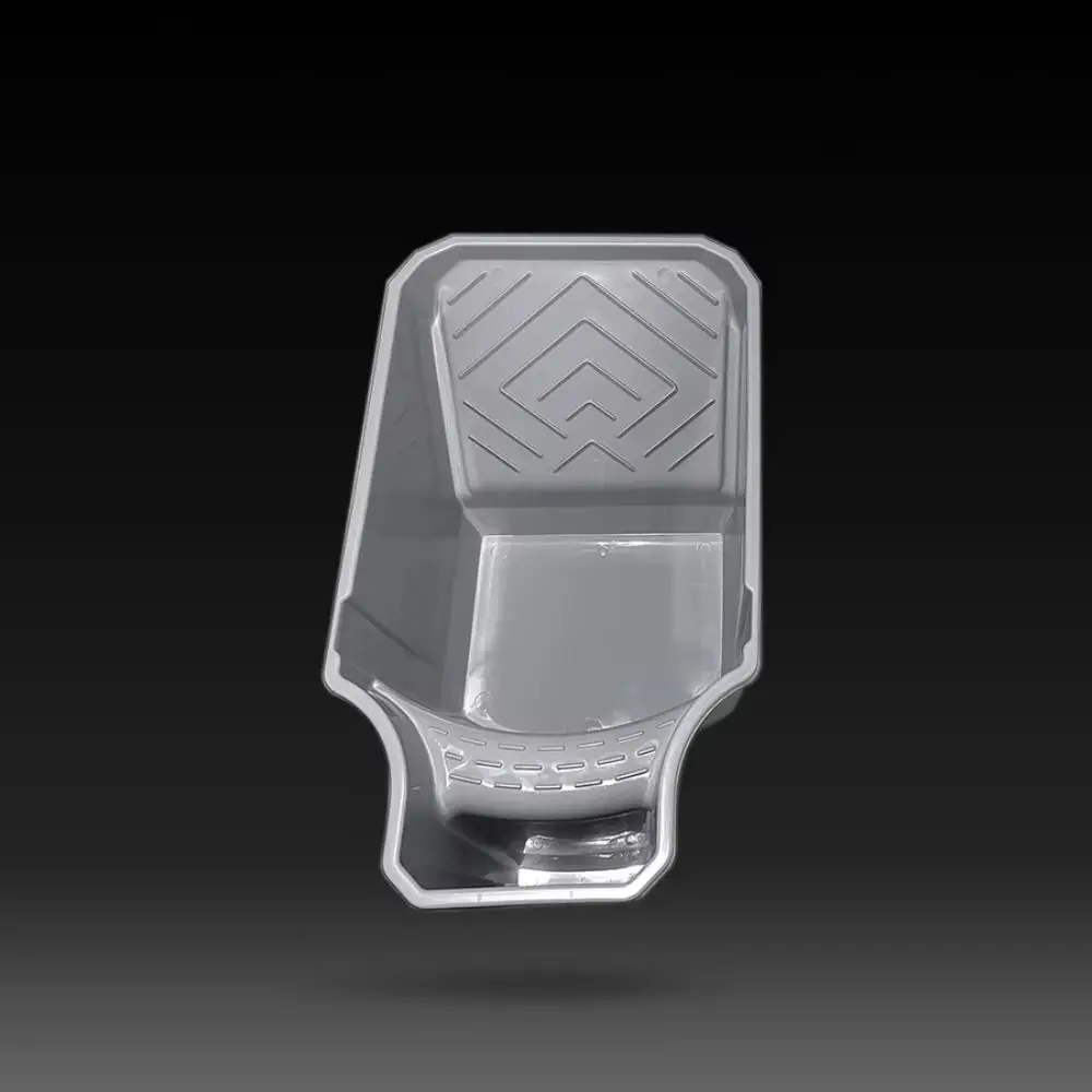 

Настенная живопись, удобное ведро для рисования, полипропиленовый лоток для краски большой емкости, прочный серый, удерживающий чашку для краски, обустройство дома