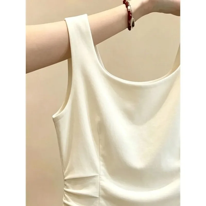 Women's Vest 2026 Summer Version Temperament Ladies Outerwear Fashion Loose Sense Of Design Female Horse Clip
