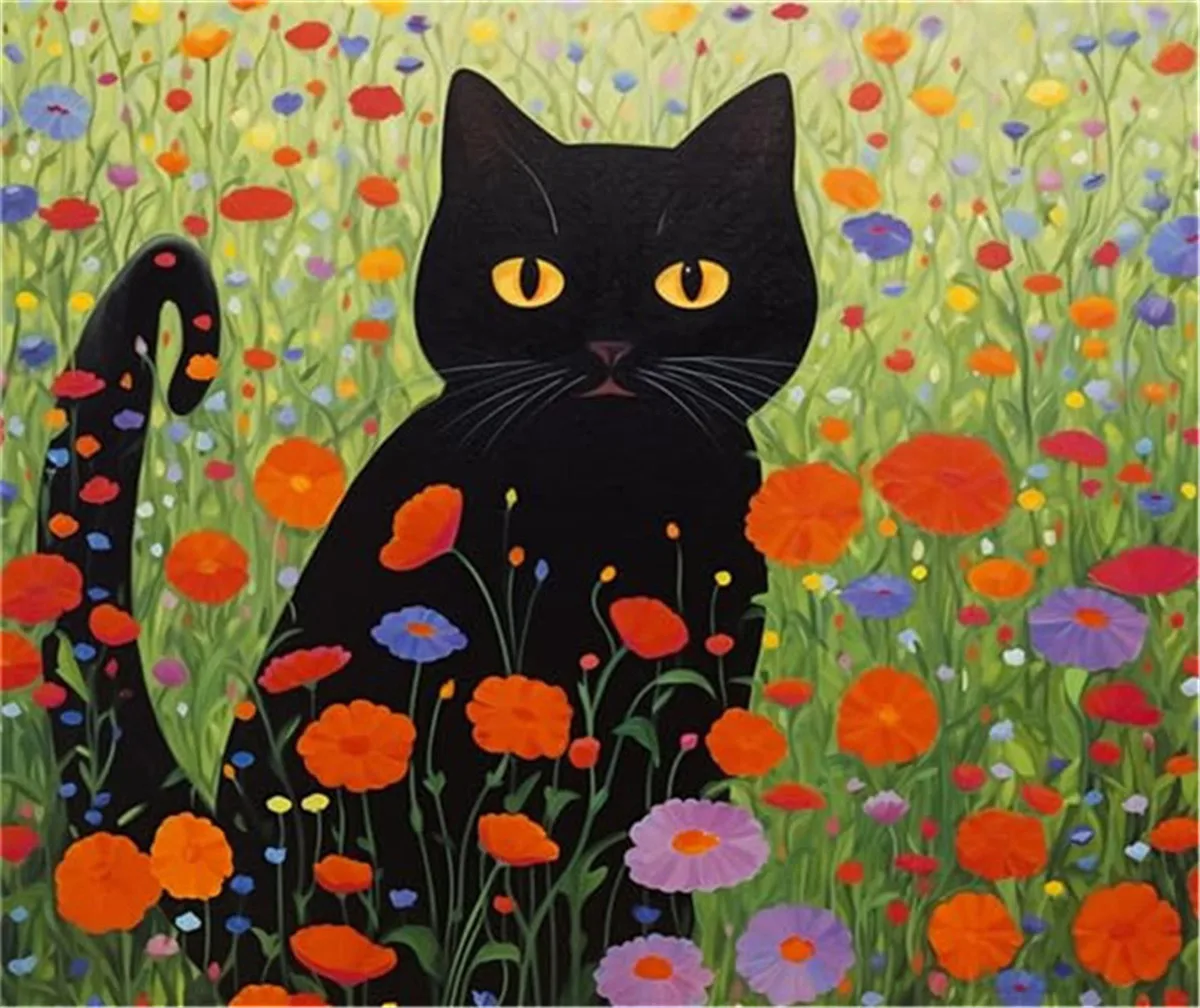 Puzzles für Erwachsene, 50, 100, 200, 300 Teile, Black Cats Formation, Lernspiele aus Holz für Familie, Freunde, Heimdekoration