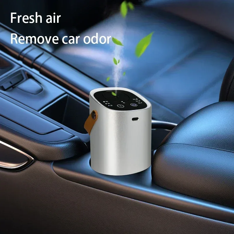 Metal Scent Essential Oil Diffuser Perfume Machine Electric Aromatizador De Ambiente Eletrico for Car Home Air Freshener 20ml