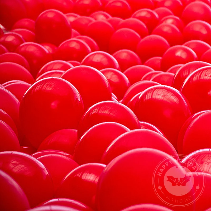 Ballon en Latex rouge mat de haute qualité, 50 pièces, 5-12 pouces, décoration de fête d'anniversaire, de mariage, aménagement de scène d'anniversaire, vente en gros