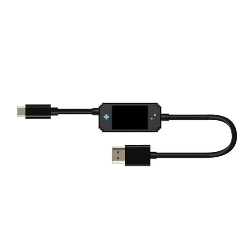 DT21 Type-C to Video Converter Cable for Switch/Switch2, 4K 60Hz PD 100W, Adapter for Gaming