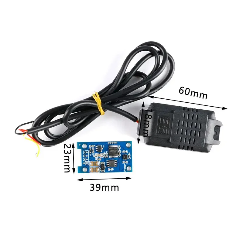 SHT20 Temperature Humidity Sensor Industrial Grade High Precision Temperature Humidity Transmitter Monitoring Sensor Modbus RS48