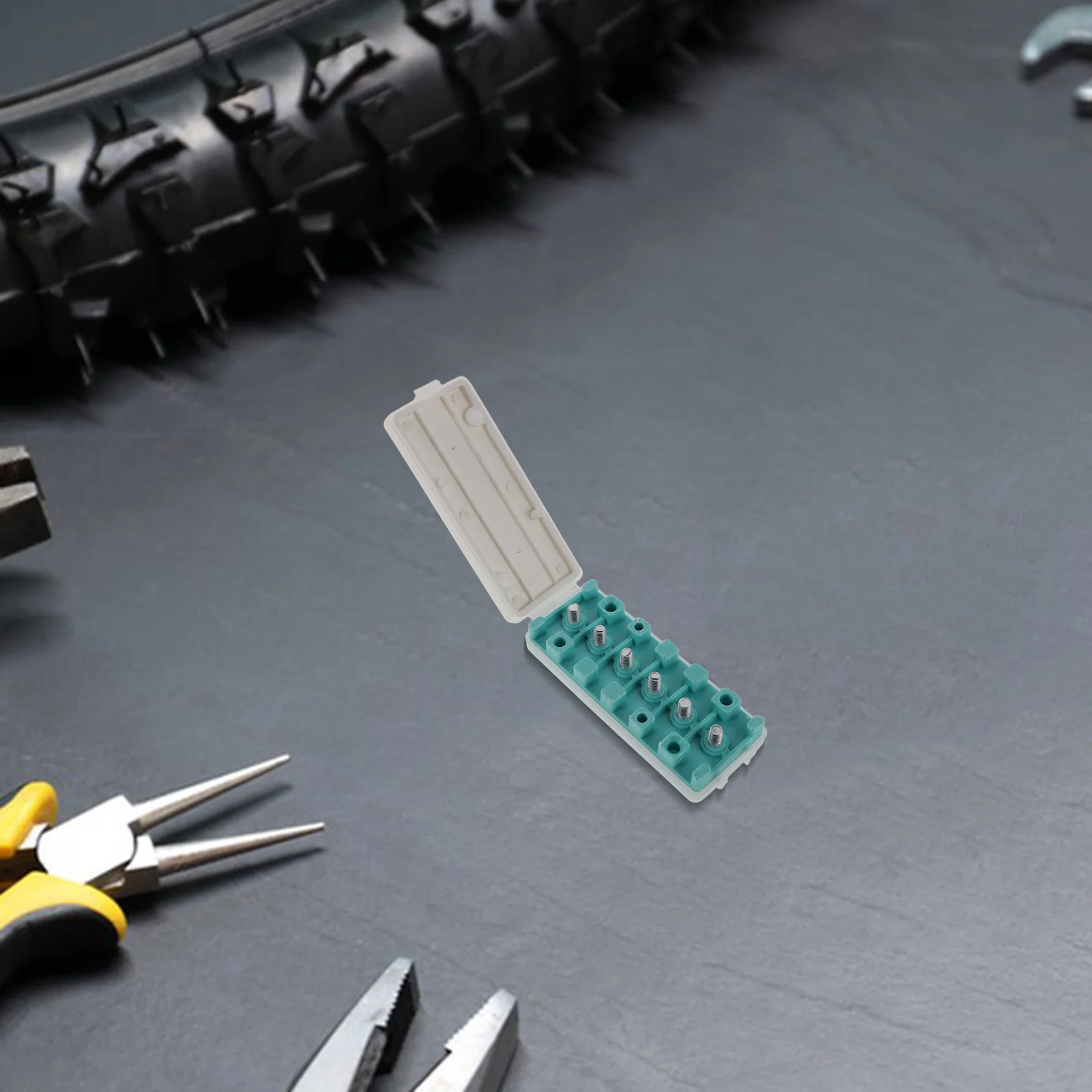 

6Pcs Electric Tricycle Junction Box High Insulation Performance Weatherresistant Easy Installation Motor Controller Wiring Block