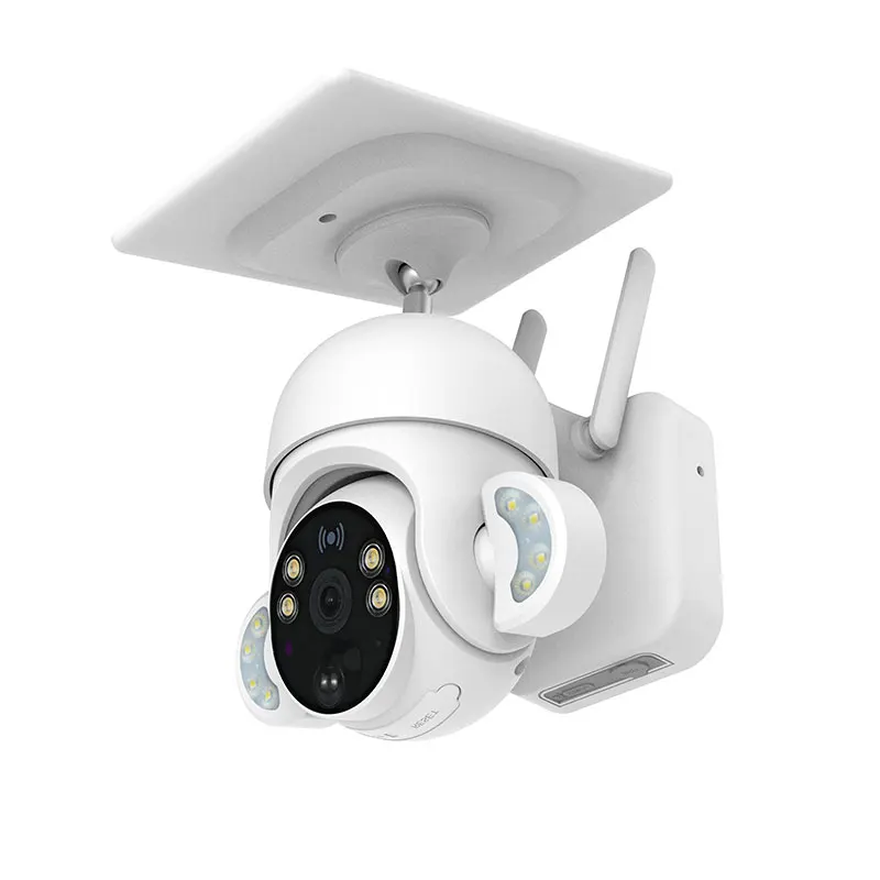 2MP 1080P Solar Power Full Color Wireless WIFI /4G  PTZ  IP Dome Camera AI Humanoid Detection  Home Security CCTV Baby Monitor