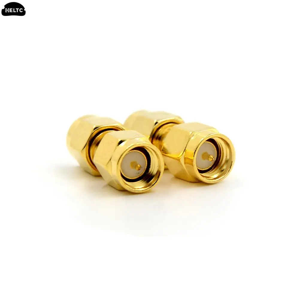 Sma Male Naar Sma Stekker In Serie Rf Coaxiale Adapter Connector 2 Stuks