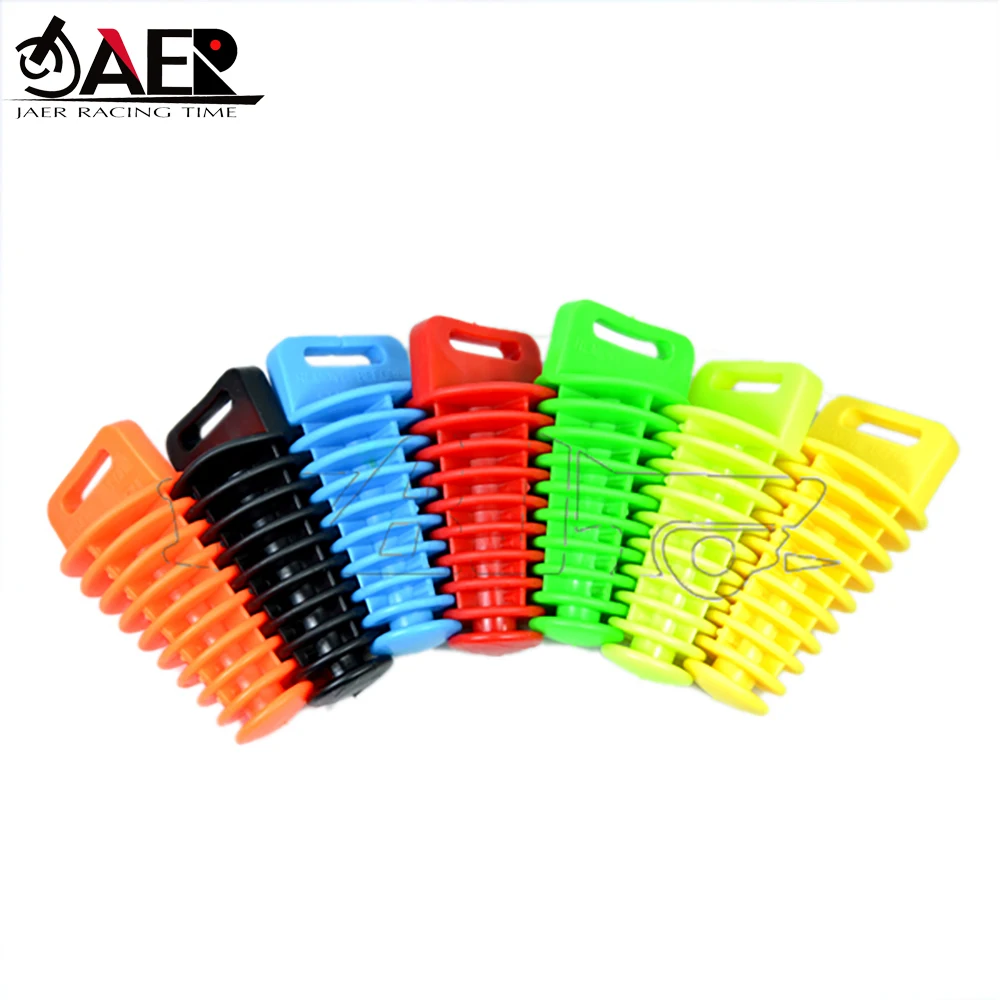 27- 48MM Medium Motorcycle Exhaust Pipe Tailpipe PVC Air-bleeder Plug Exhaust Silence Muffler Wash Plug Pipe Protector