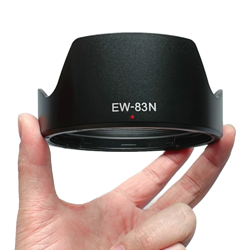 

Camera Lens Caps EW-83N Lens Hood 77mm for RF24-105mm F4L IS Lens EOSR5 RP Micro Single Lens Caps