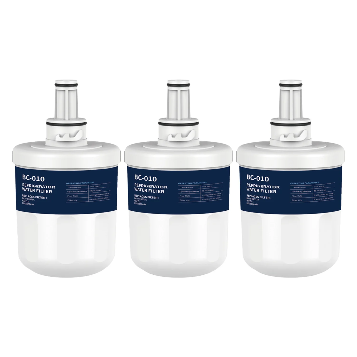 

DAYEAR Refrigerator Water Filter Replacement 3 Pack for DA29-00003G Water Filter Compatible with HAFCU1 RFG237AARS FMS-1 WSS-1